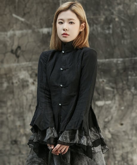 Officer Collar blouse